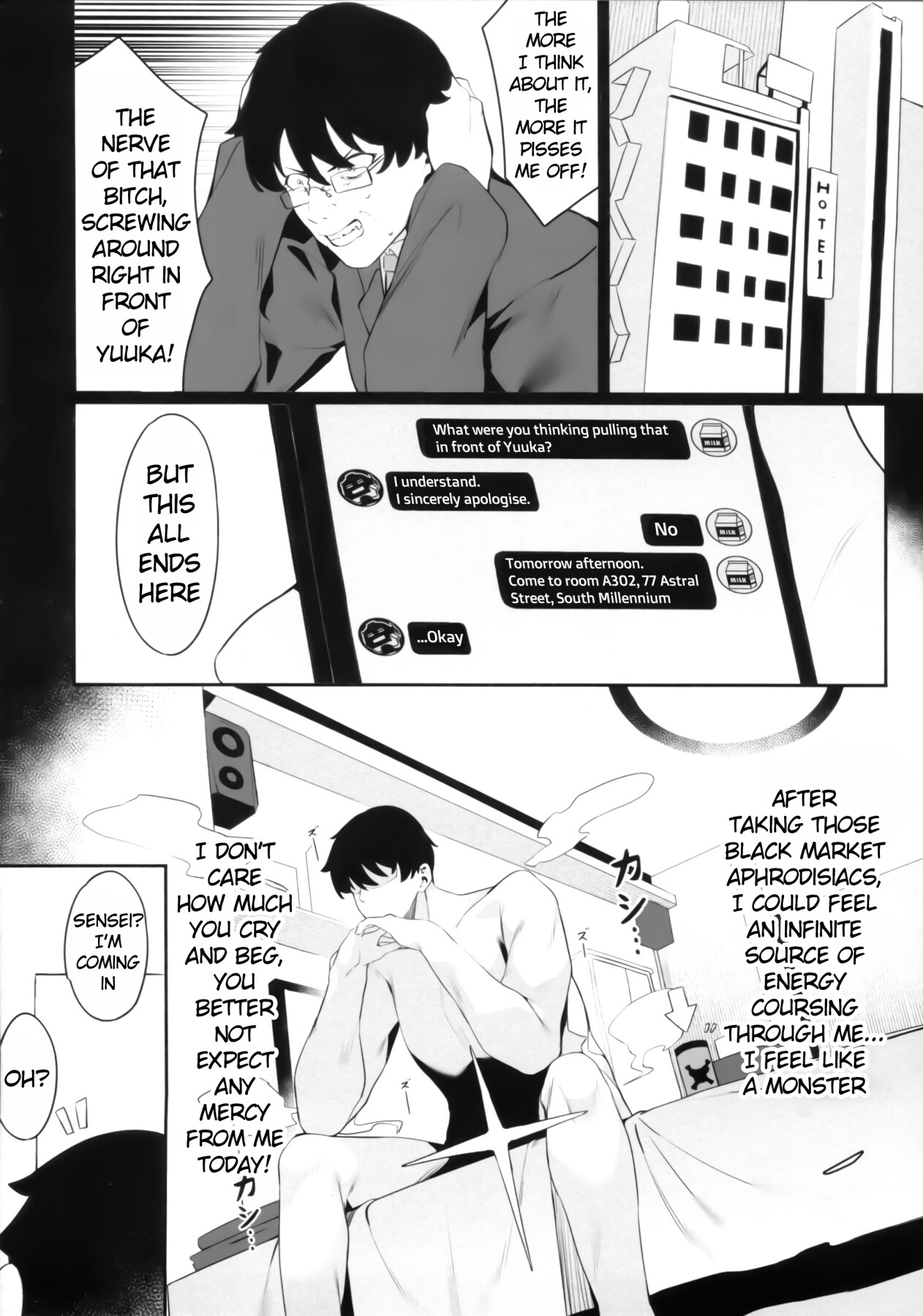 Hentai Manga Comic-President Rio's Apology Sex 2-Read-13